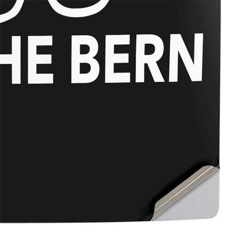 Feel The Bern Outline PS5 Pro Console Skin
